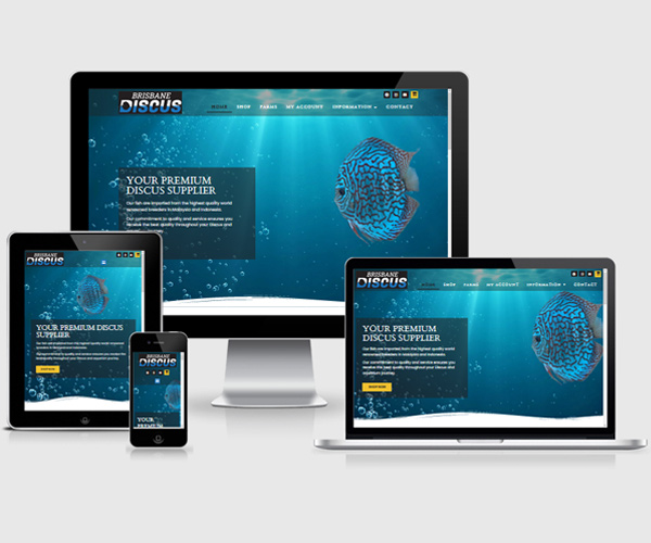 Aquatic Website Design