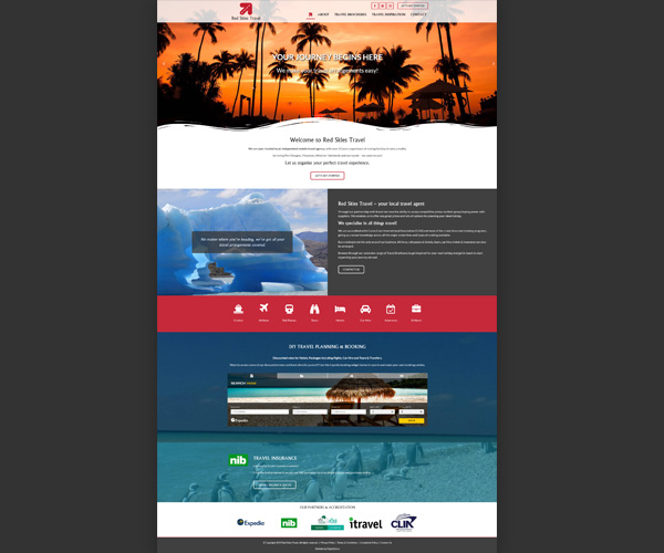 Travel Website Design Port Douglas
